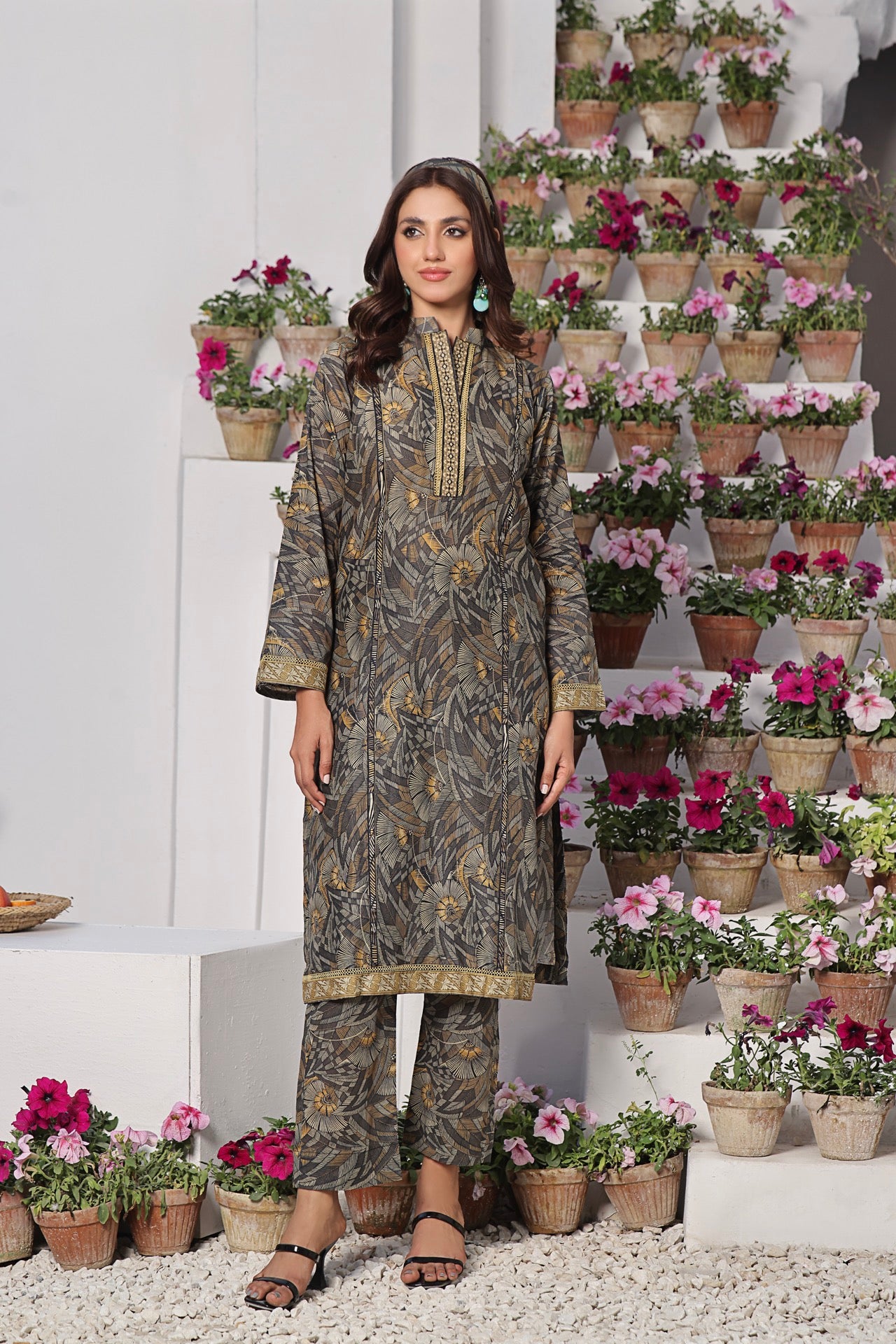 Mother & Daughter 2 Piece Set RLP13 | Stitched Lawn | SalaiShop