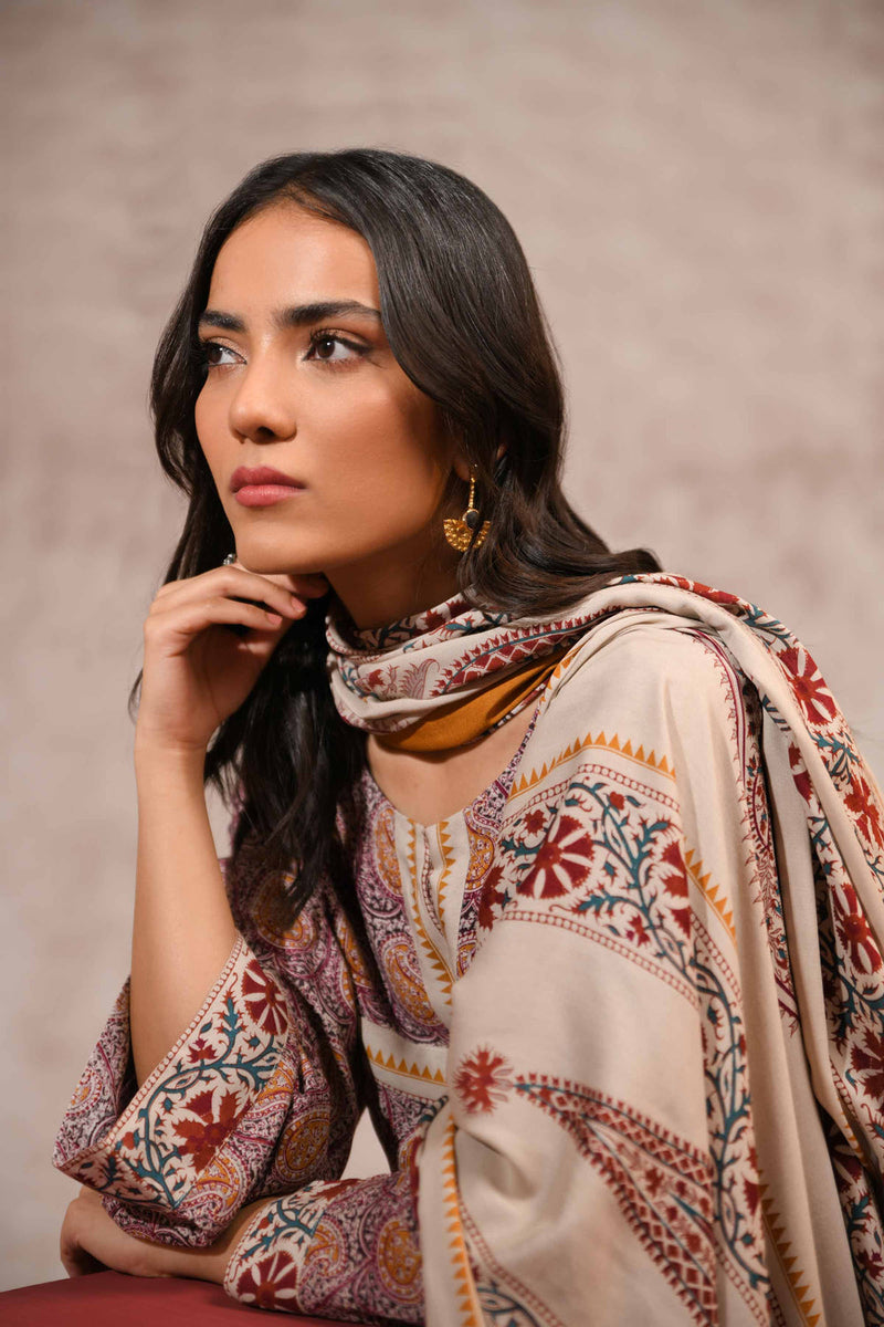 Nishat Linen Winter Stitched 3 Piece 42303179 Salai Nishat Linen Misc