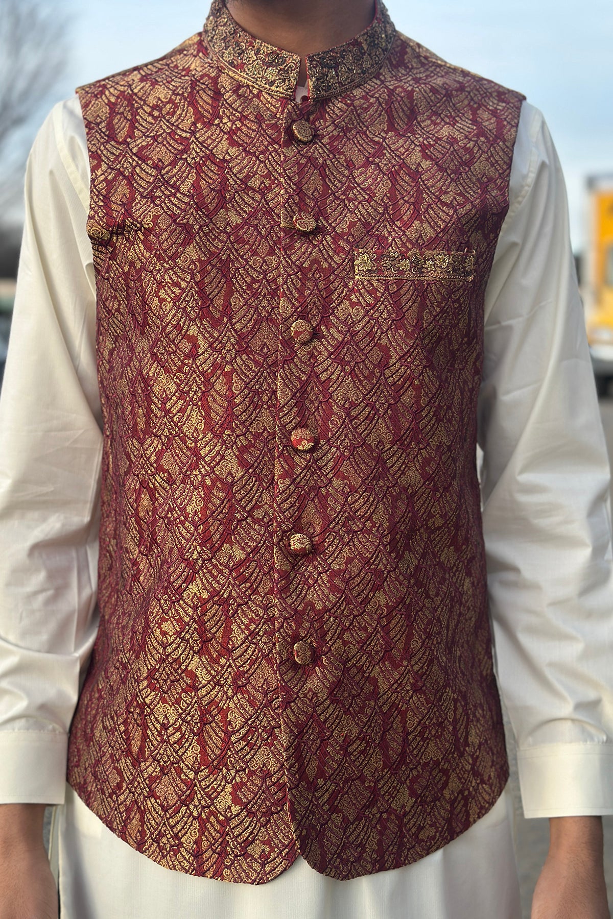 Bonanza Waistcoat 50886 – Salai