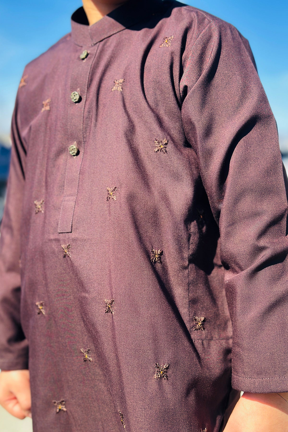 Bonanza Boys KURTA SHALWAR BKSS-046 KK24 – Salai