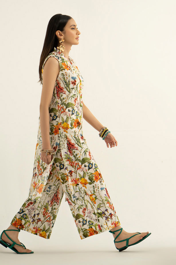 Gul Ahmed Stitched Lawn 2024 2 Piece TL42005 Salai Salai Misc