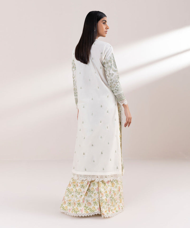 Sapphire Lawn Shirt 3PE-SG24V5-7 - Salai - Sapphire 