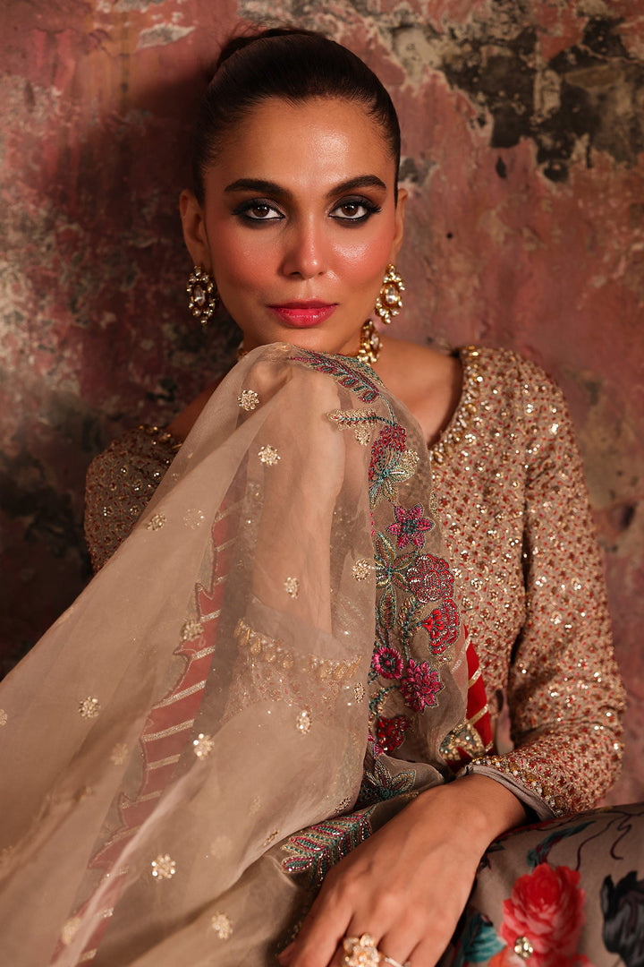 Raw Silk Stitched 3 Piece CMA-5-06 - Salai - Charizma RTW Winter 2025 