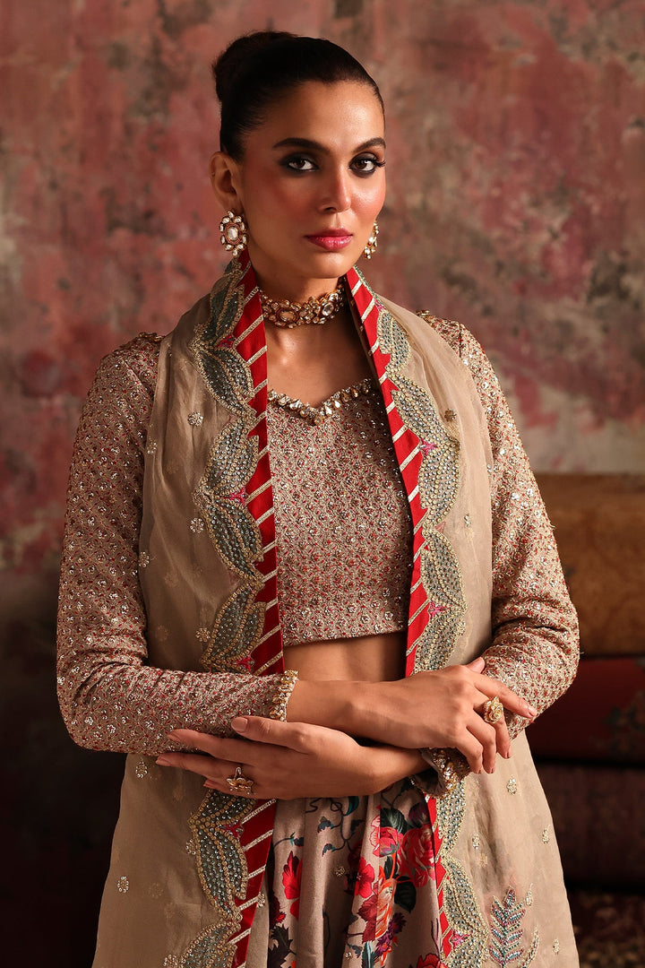 Raw Silk Stitched 3 Piece CMA-5-06 - Salai - Charizma RTW Winter 2025 