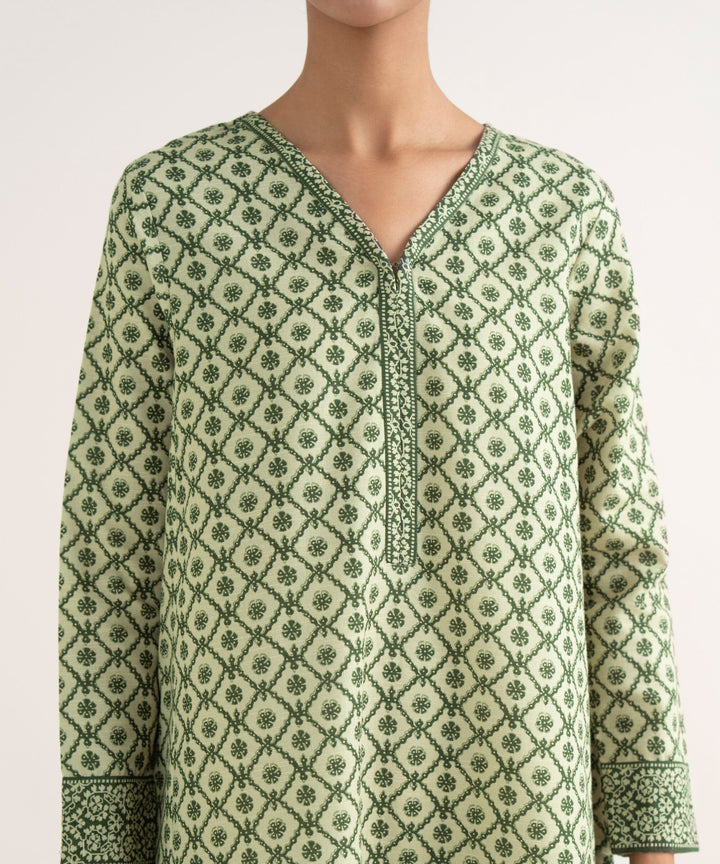 Sapphire Stitched 3 Piece LIGHT KHADDAR D25V7-24B - Salai - Sapphire RTW Winter 2025 