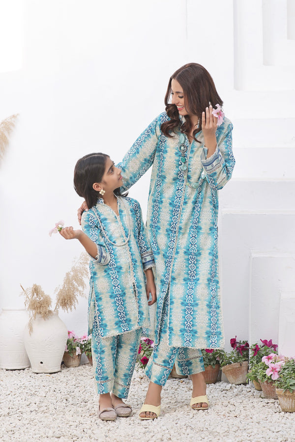 Mother & Daughter 2 Piece Set RLP04 - Salai - Salai 