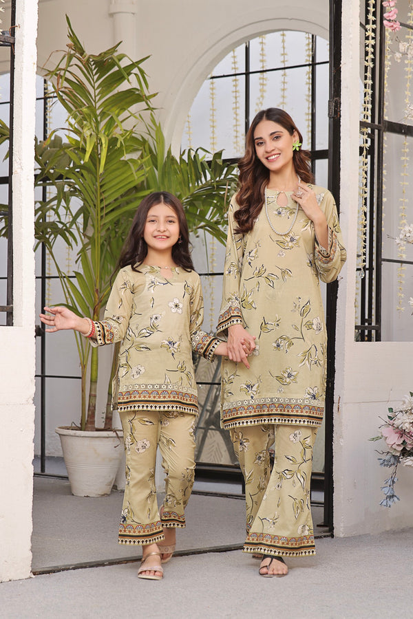 Mother & Daughter 2 Piece Set RLP05 - Salai - Salai 