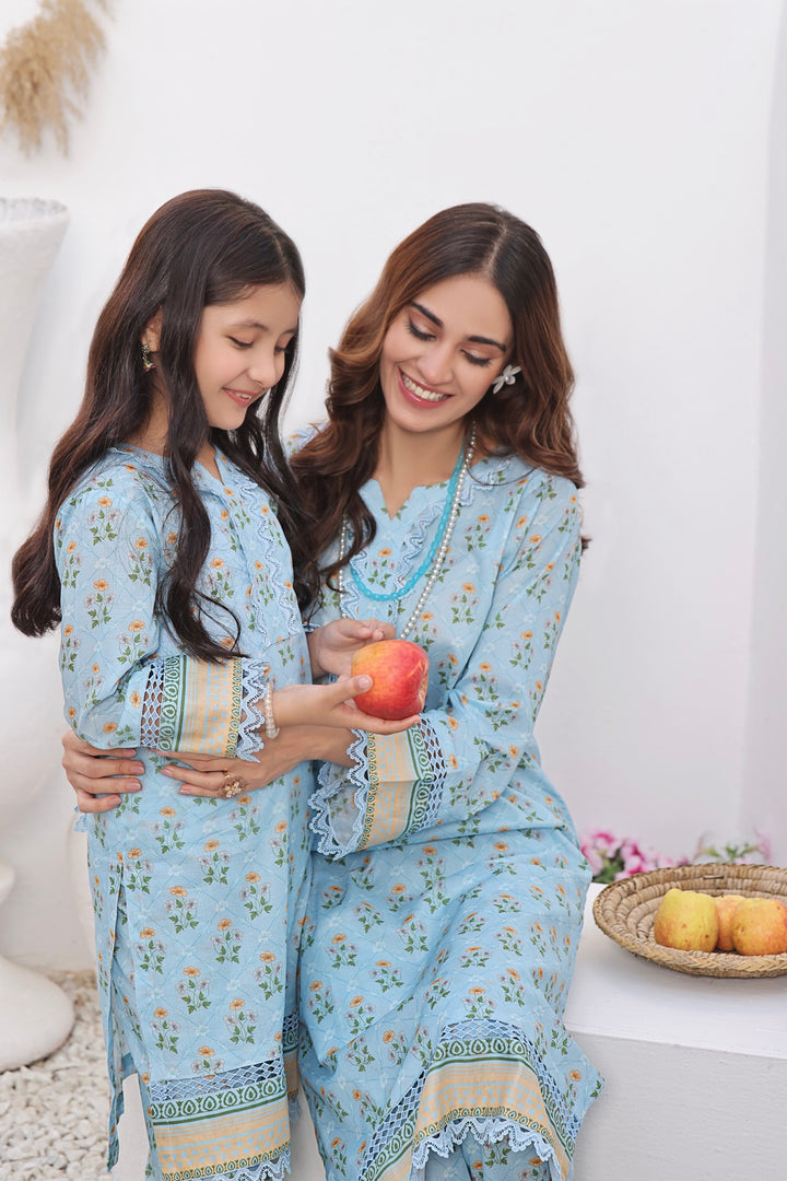 Mother & Daughter 2 Piece Set RLP08 - Salai - Salai 