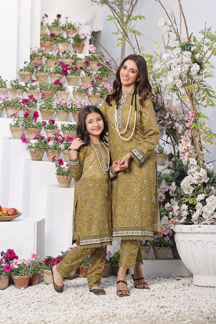 Mother & Daughter 2 Piece Set RLP10 - Salai - Salai 