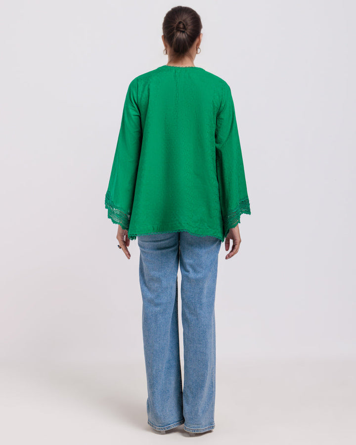 Green-Jacquard-1 Piece (WPS251SL2013) - Salai - Salai 