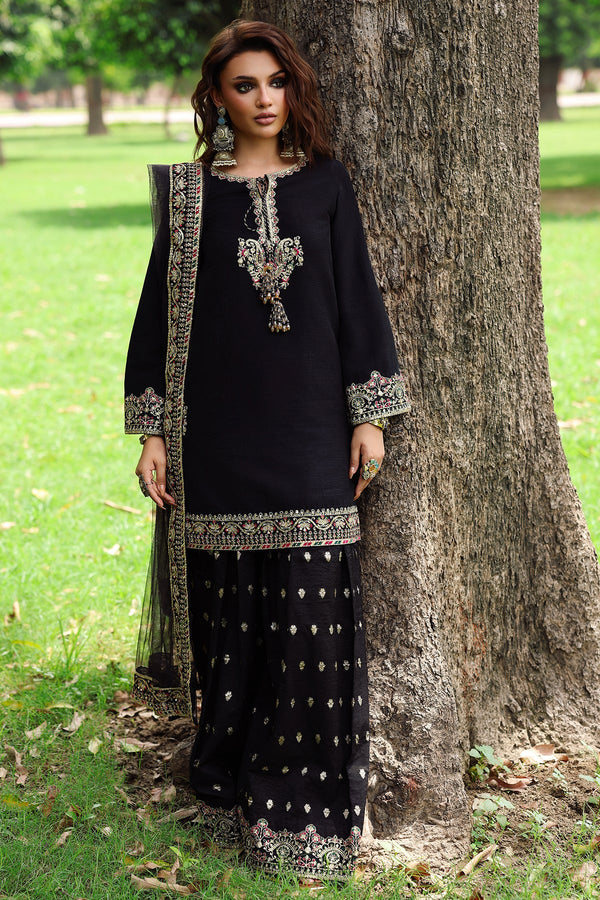 Raw Silk Stitched 3 Piece CMA-5-110A - Salai - Charizma RTW Winter 2025 