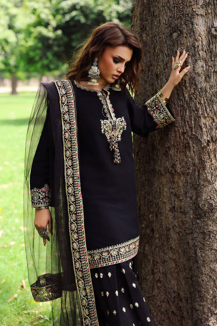 Raw Silk Stitched 3 Piece CMA-5-110A - Salai - Charizma RTW Winter 2025 