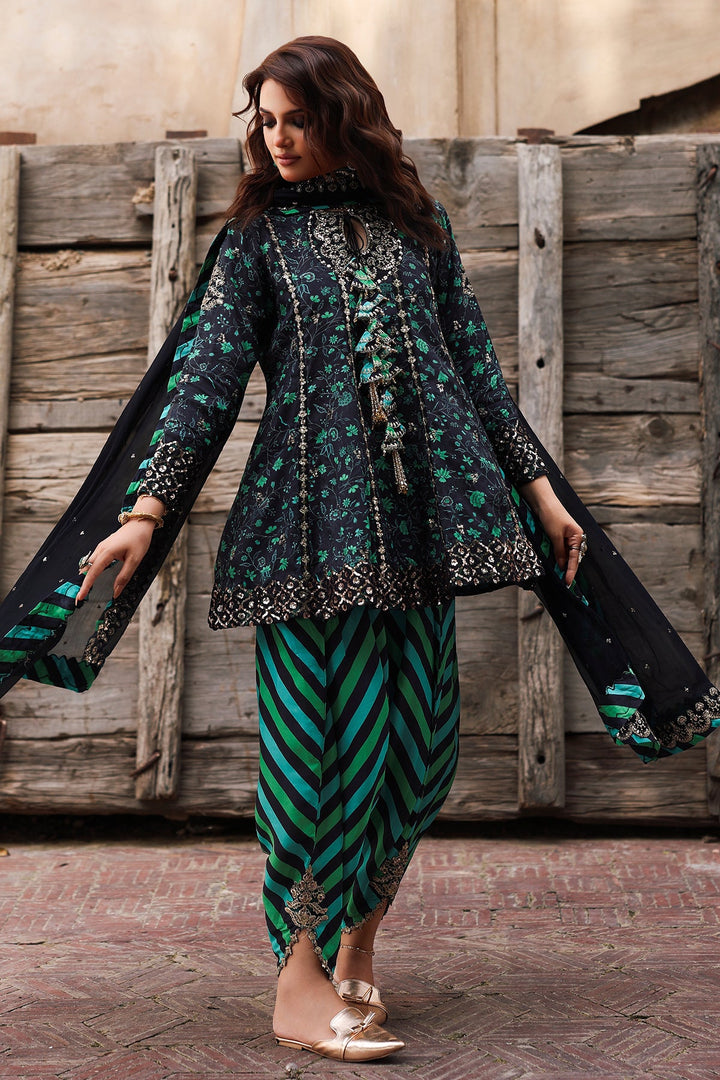 Raw Silk Stitched 3 Piece CMA-5-032 - Salai - Charizma RTW Winter 2025 