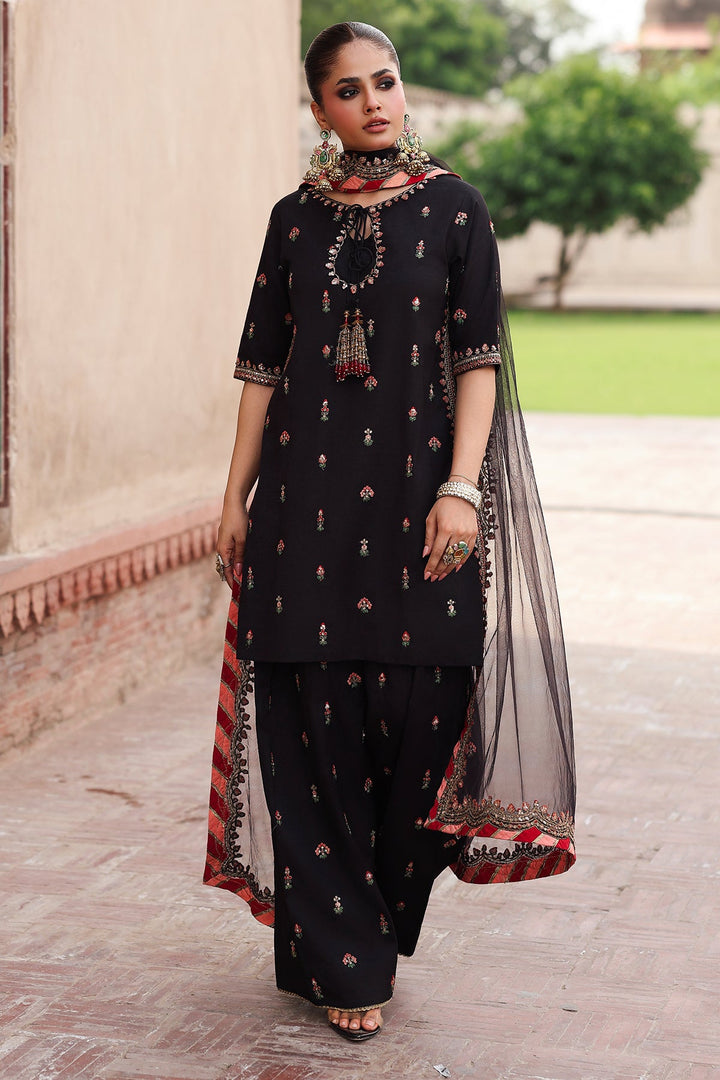 Raw Silk Stitched 3 Piece CMA-5-069 - Salai - Charizma RTW Winter 2025 