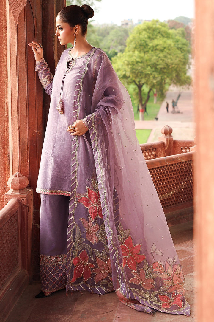 Raw Silk Stitched 3 Piece CMA-5-064 - Salai - Charizma RTW Winter 2025 