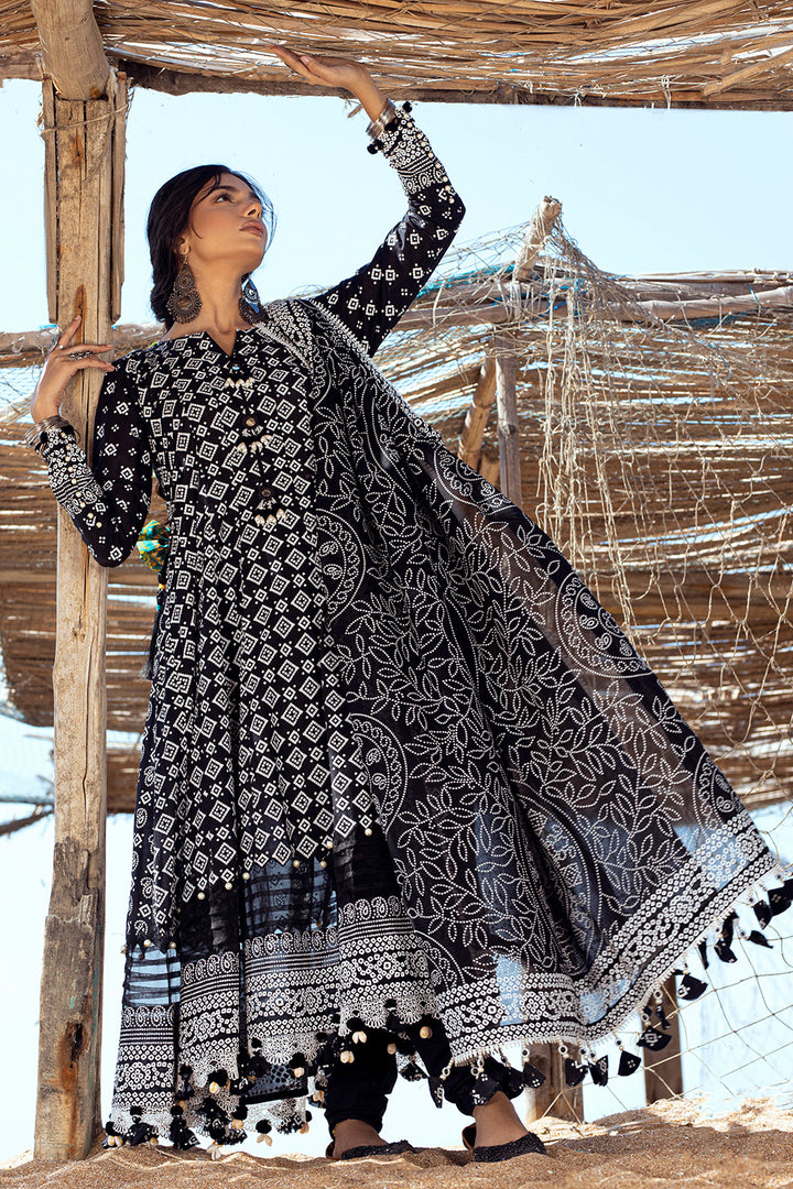 Gul Ahmed Stitched Lawn 2024 3 Piece CL-42039A - Salai - Salai 