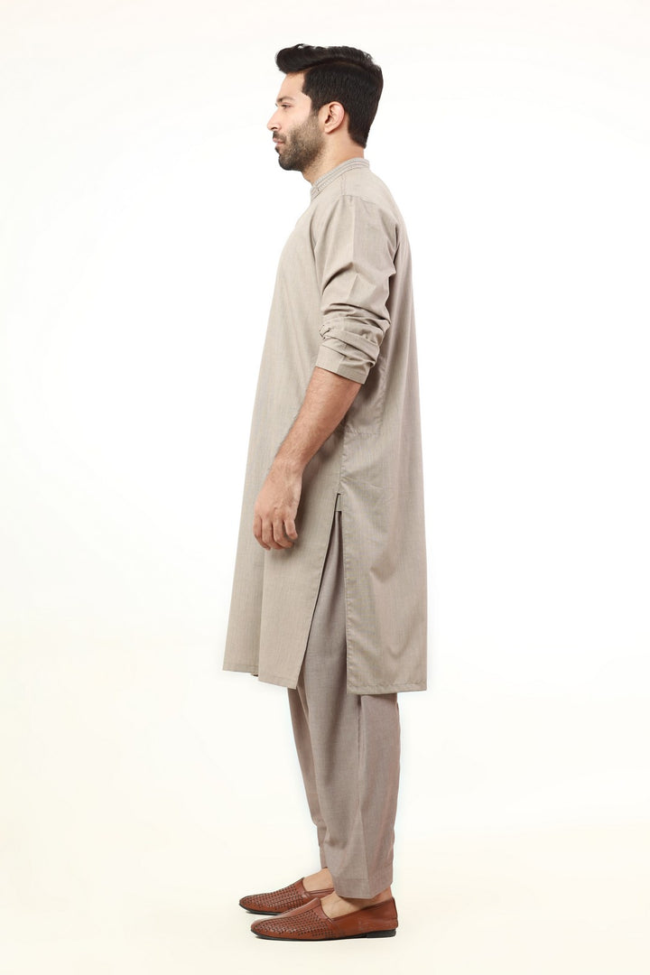 Men Kurta Shalwar 40973 - Salai - Salai 