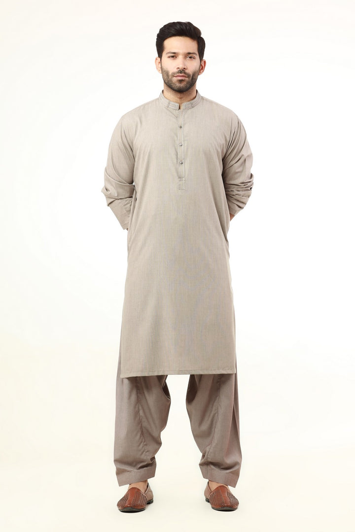 Men Kurta Shalwar 40973 - Salai - Salai 