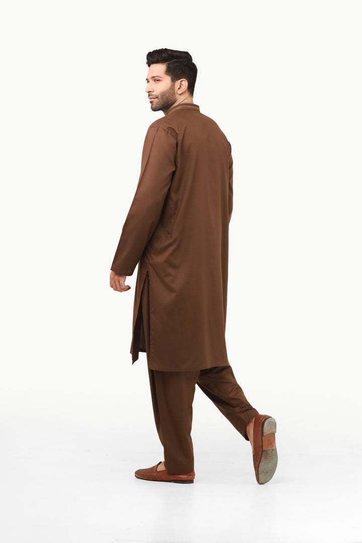 Men Kurta Shalwar 40958 - Salai - Salai 