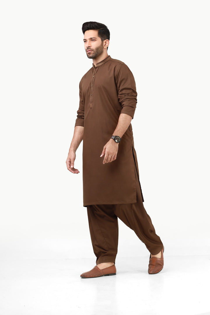 Men Kurta Shalwar 40958 - Salai - Salai 