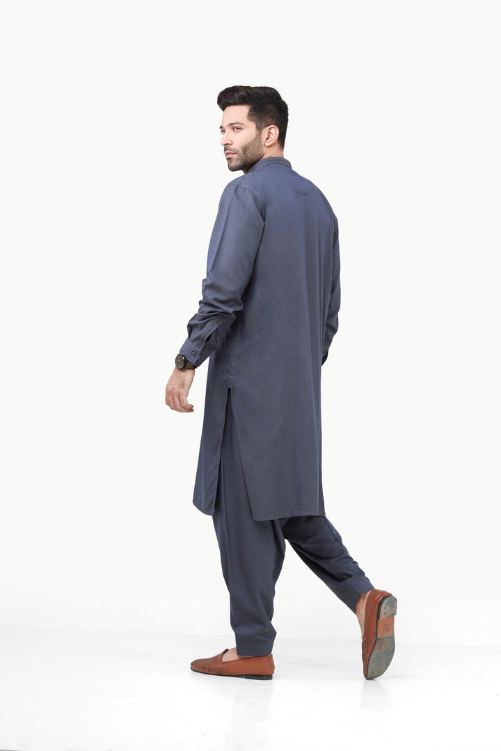 Men Kurta Shalwar 40956 - Salai - Salai 