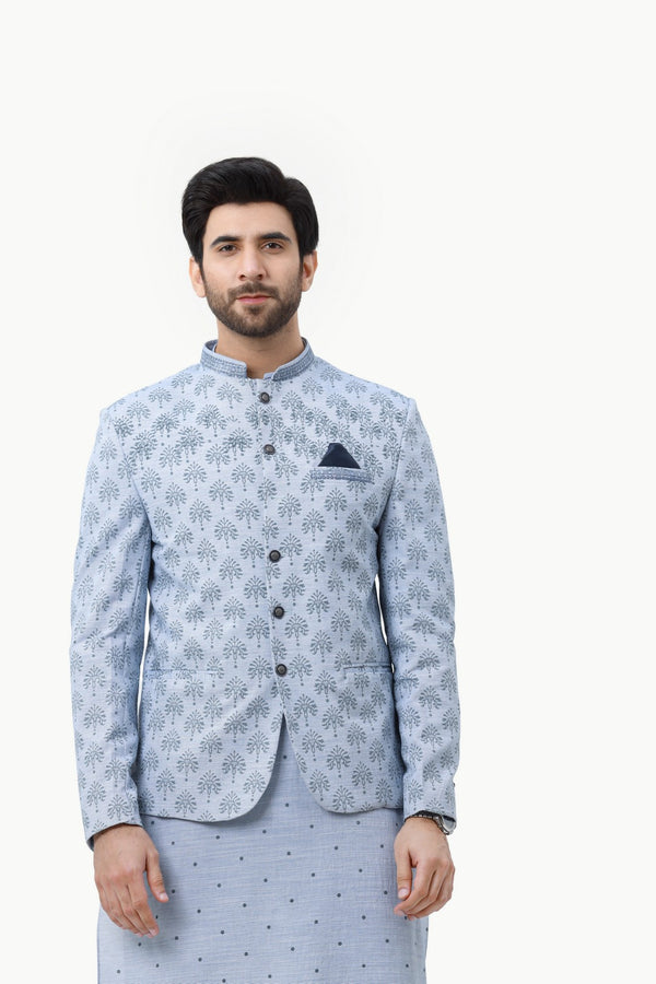 Men Prince Coat with Kurta Pajama 018 - Salai - Salai 