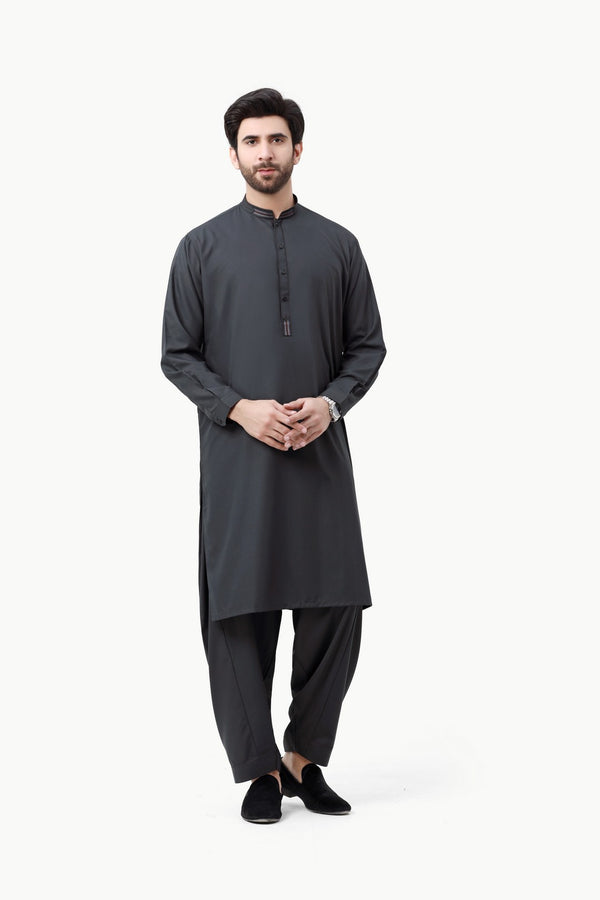 Men Kurta Shalwar 40992 - Salai - Salai 