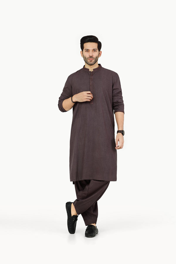 Men Kurta Shalwar 40990 - Salai - Salai 