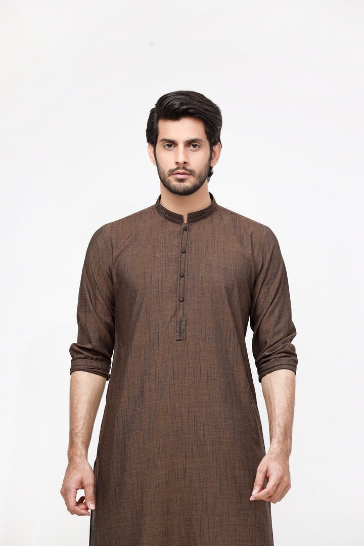 Men Kurta Shalwar 99314 - Salai - Salai 