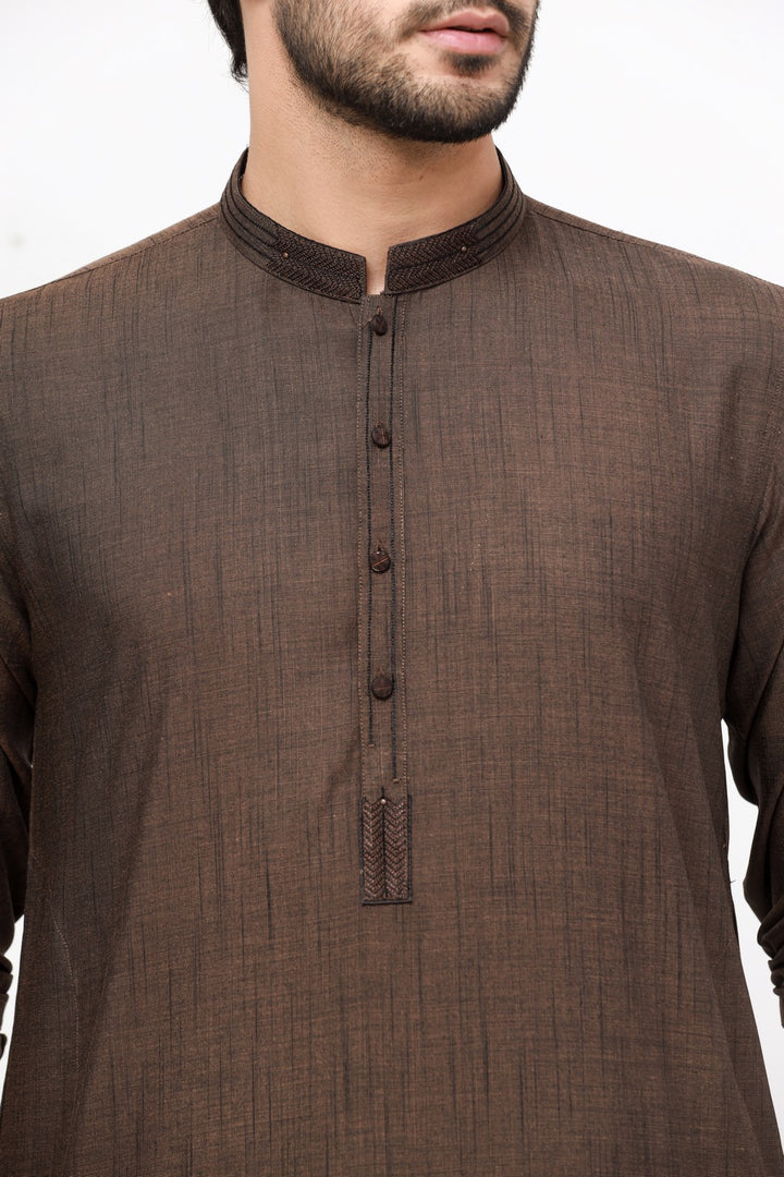 Men Kurta Shalwar 99314 - Salai - Salai 