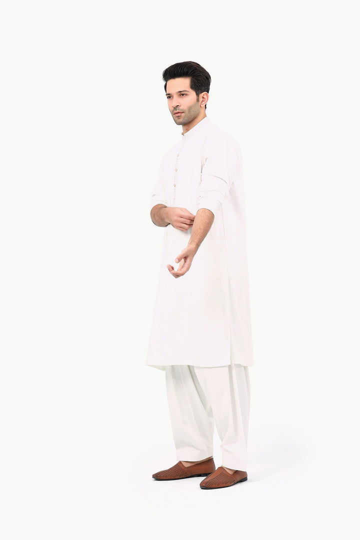 Men Kurta Shalwar 40989 - Salai - Salai 