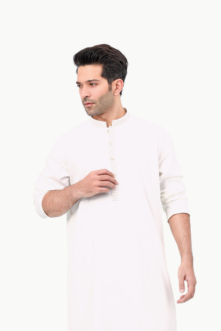 Men Kurta Shalwar 40989 - Salai - Salai 