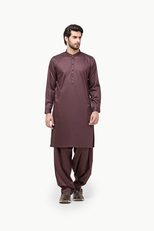 Men Kurta Shalwar 99249 - Salai - Salai 