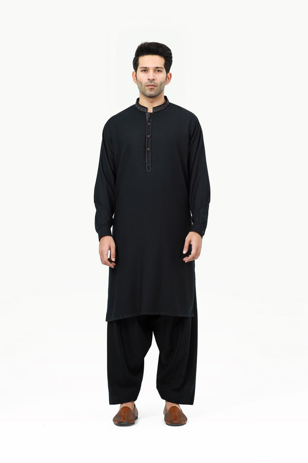 Men Kurta Shalwar 40977 - Salai - Salai 