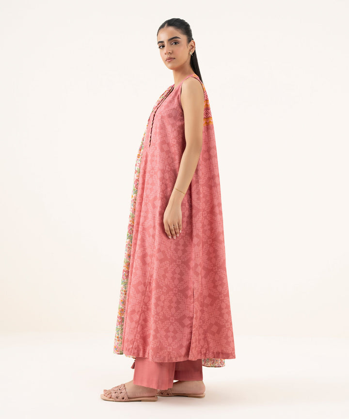 Sapphire Stitched 3 Piece LIGHT KHADDAR DD25V7-32 - Salai - Sapphire RTW Winter 2025 