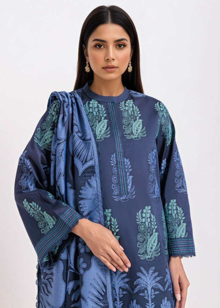 Ox-Blue-Jacquard-3 Piece (WPS25JD3062) - Salai - Salai 