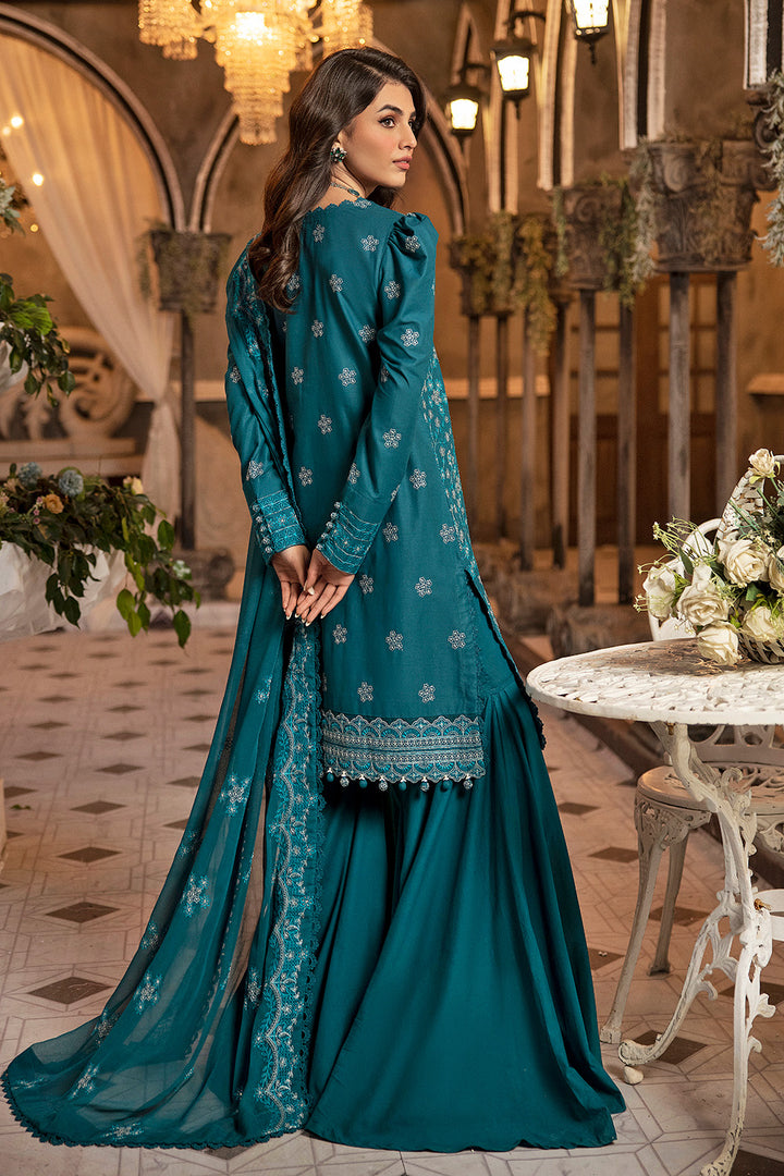 Gul Ahmed Stitched Festive 2024 3 Piece PM-42026 - Salai - Salai 