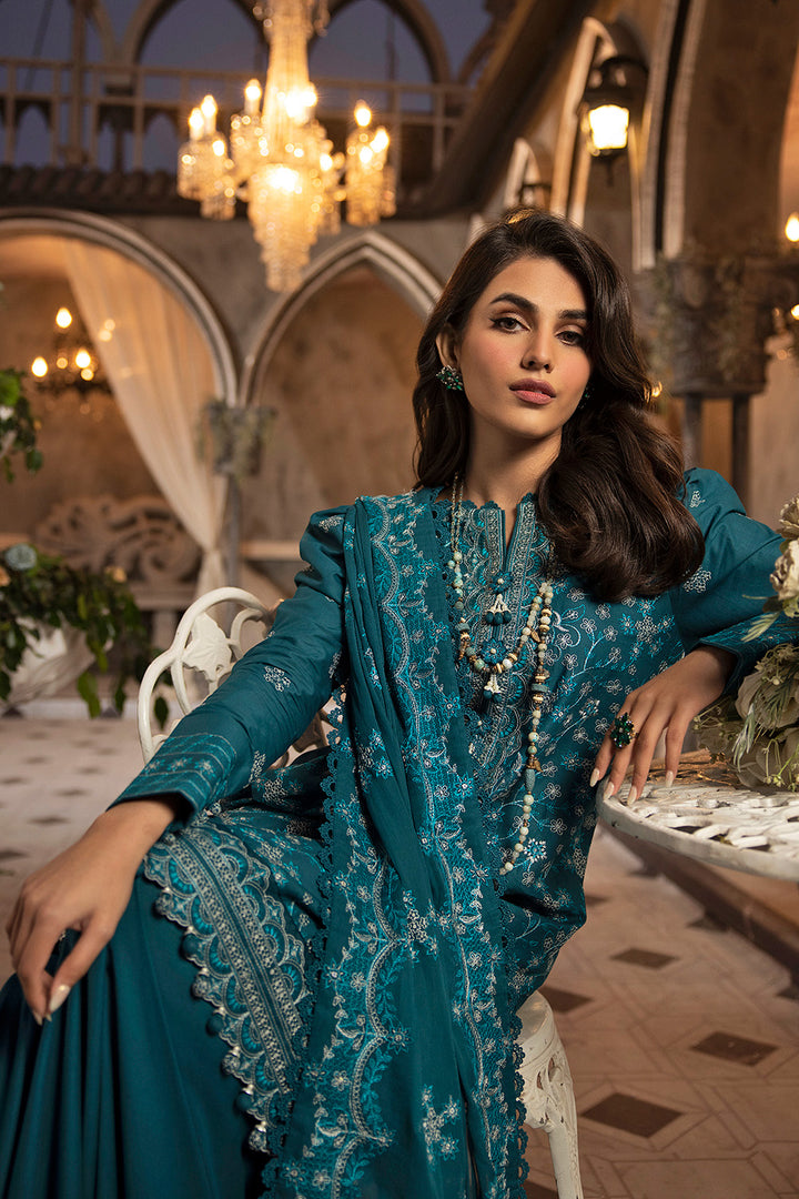 Gul Ahmed Stitched Festive 2024 3 Piece PM-42026 - Salai - Salai 