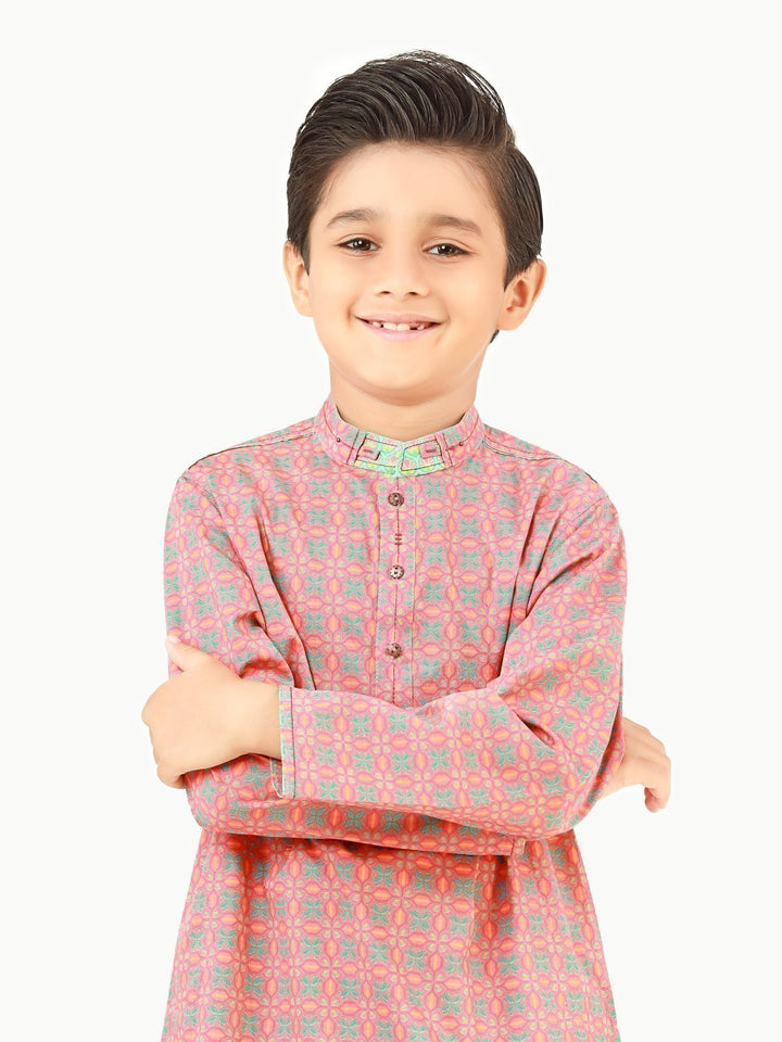 Boys kurta Festive 3825 - Salai - Edenrobe 