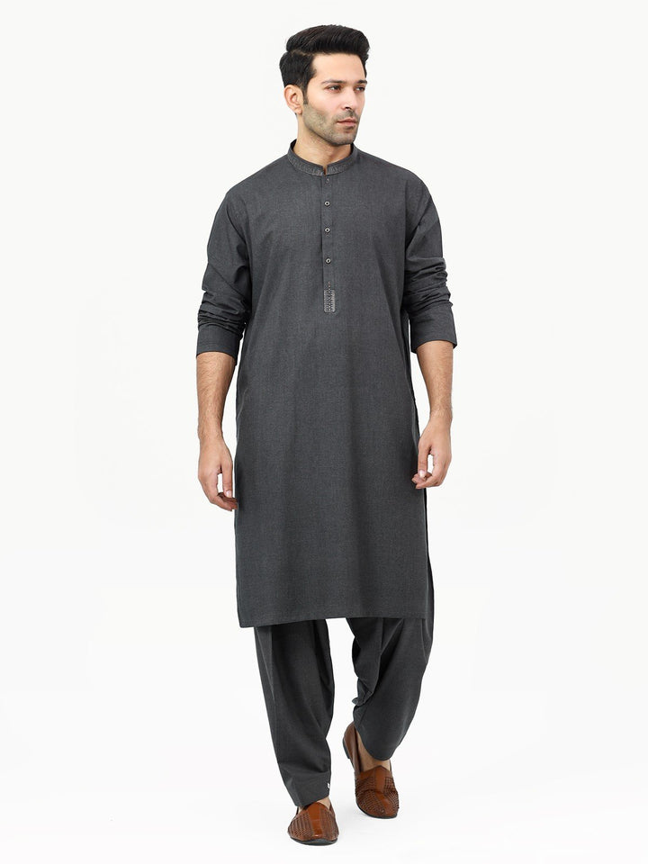 Men Kurta Shalwar 40980 - Salai - Salai 