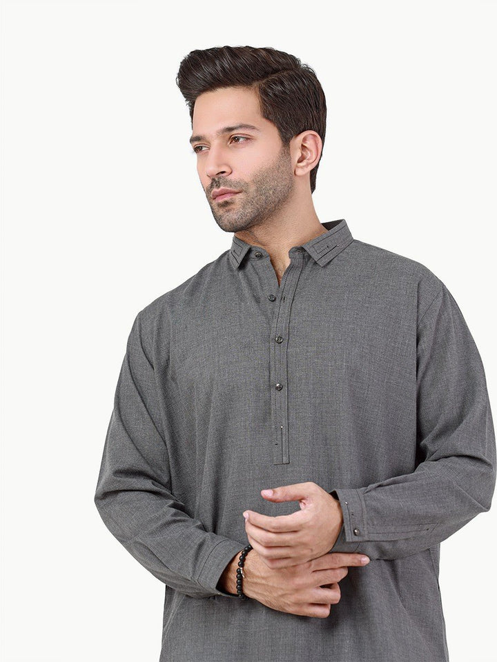 Men Kurta Shalwar 99258 - Salai - Salai 