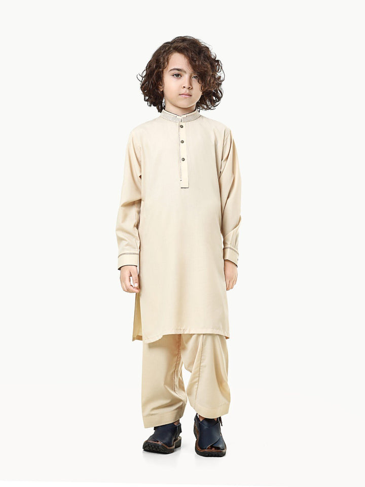 Boys Kurta Shalwar 3808-23 - Salai - Salai 