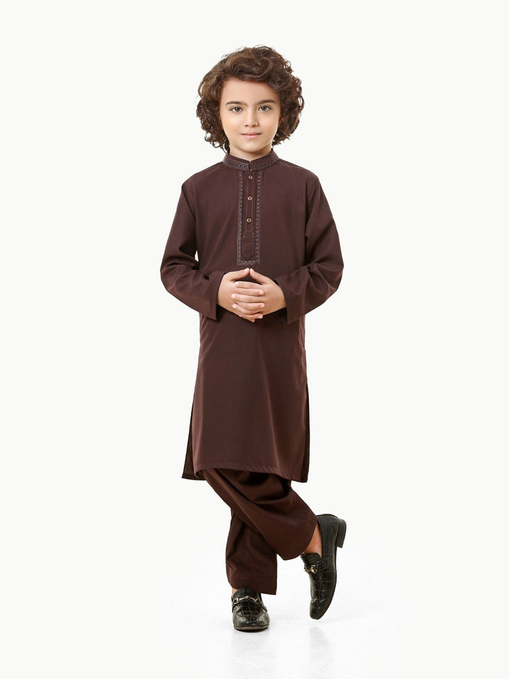 Boys Kurta Shalwar 3812-23 - Salai - Salai 