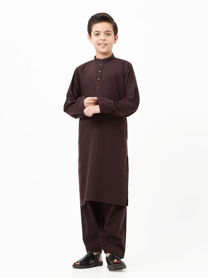 Boys Kurta Shalwar 3863-23 - Salai - Salai 