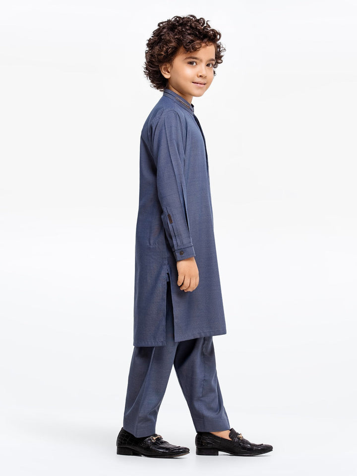 Kids Kurta Shalwar 24-3879 - Salai - Edenrobe 