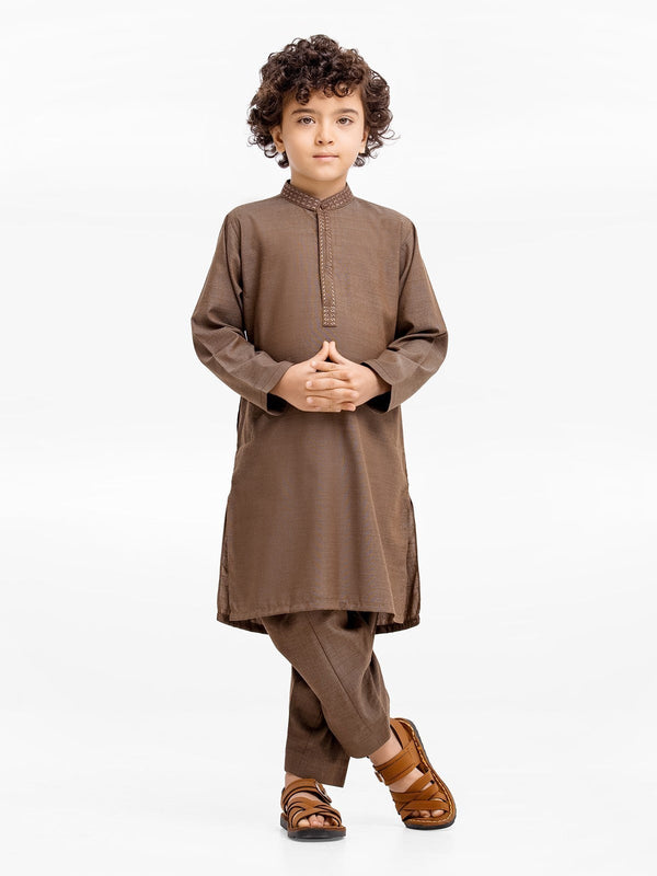 Kids Kurta Shalwar 24-3890 - Salai - Edenrobe 