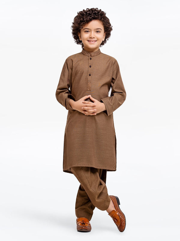 Kids Kurta Shalwar 24-3895 - Salai - Edenrobe 