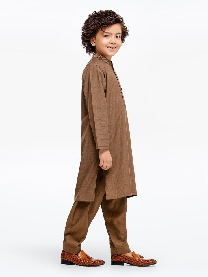 Kids Kurta Shalwar 24-3895 - Salai - Edenrobe 