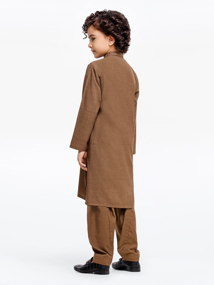 Boys Kurta Shalwar Festive 3895 - Salai - Edenrobe 