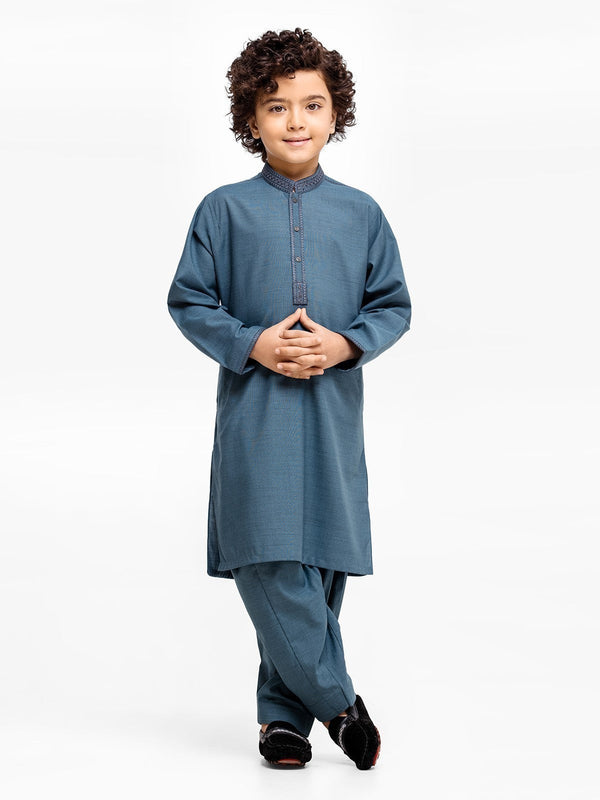 Kids Kurta Shalwar 24-3902 - Salai - Edenrobe 